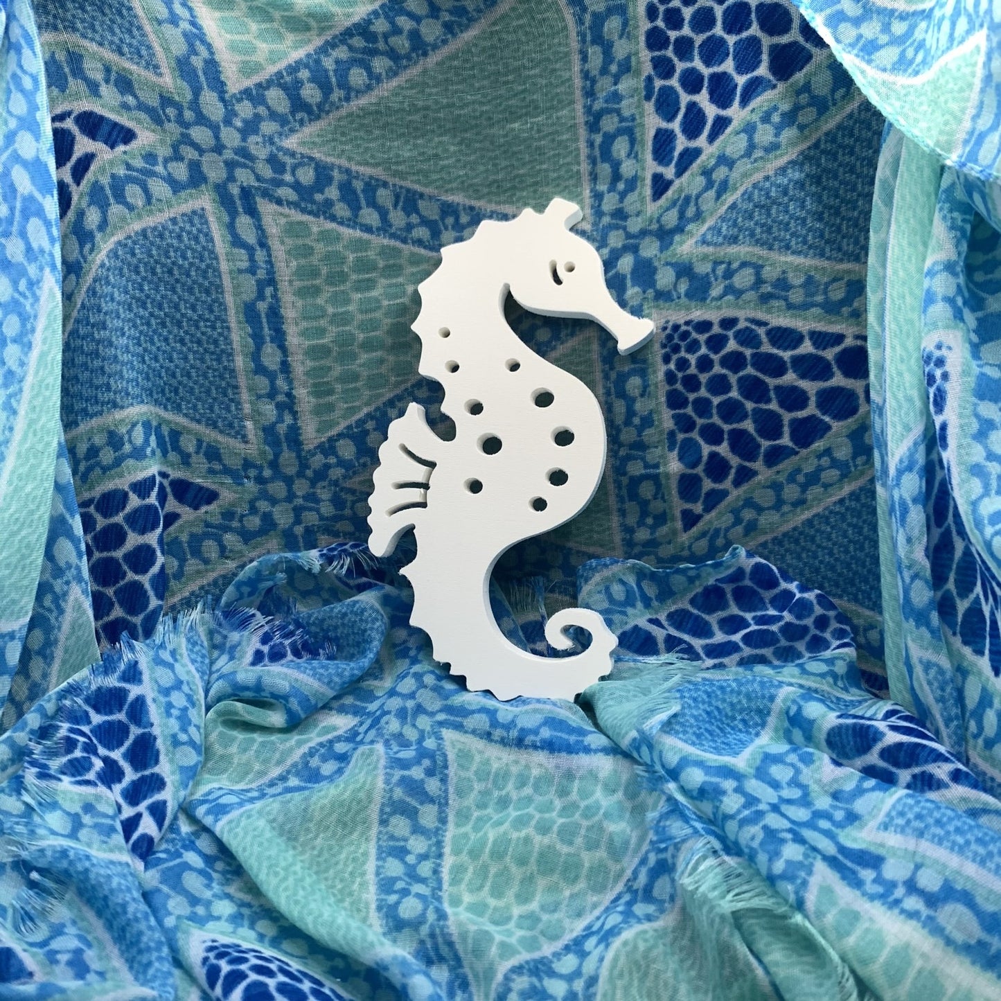 Shutter Embellishments - Seahorse Wall Art Small approx 8X5, Custom, Outdoor Decor, Coastal, Tropical, Ships Free to Mainland USA