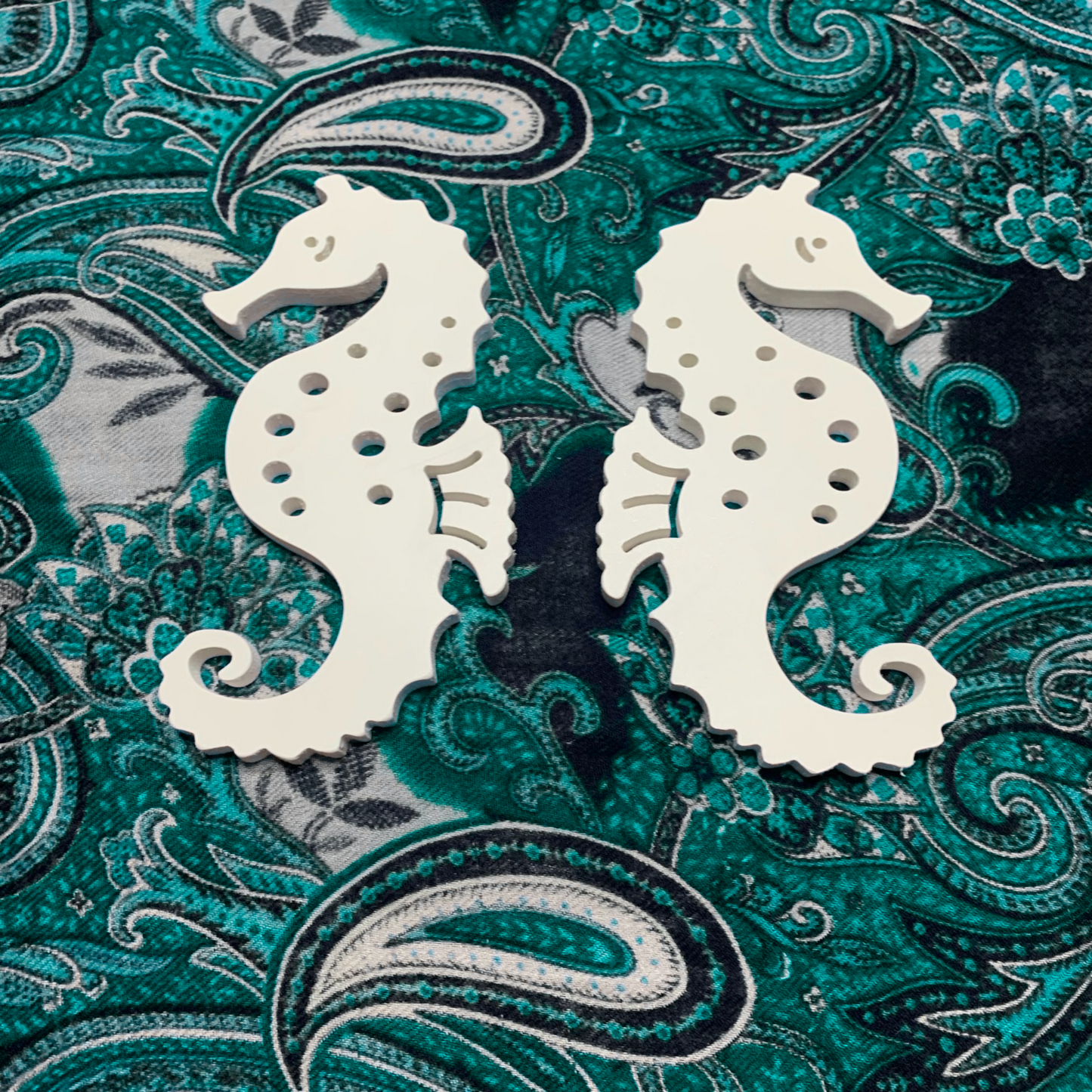 Shutter Embellishments - Seahorse Wall Art Small approx 8X5, Custom, Outdoor Decor, Coastal, Tropical, Ships Free to Mainland USA