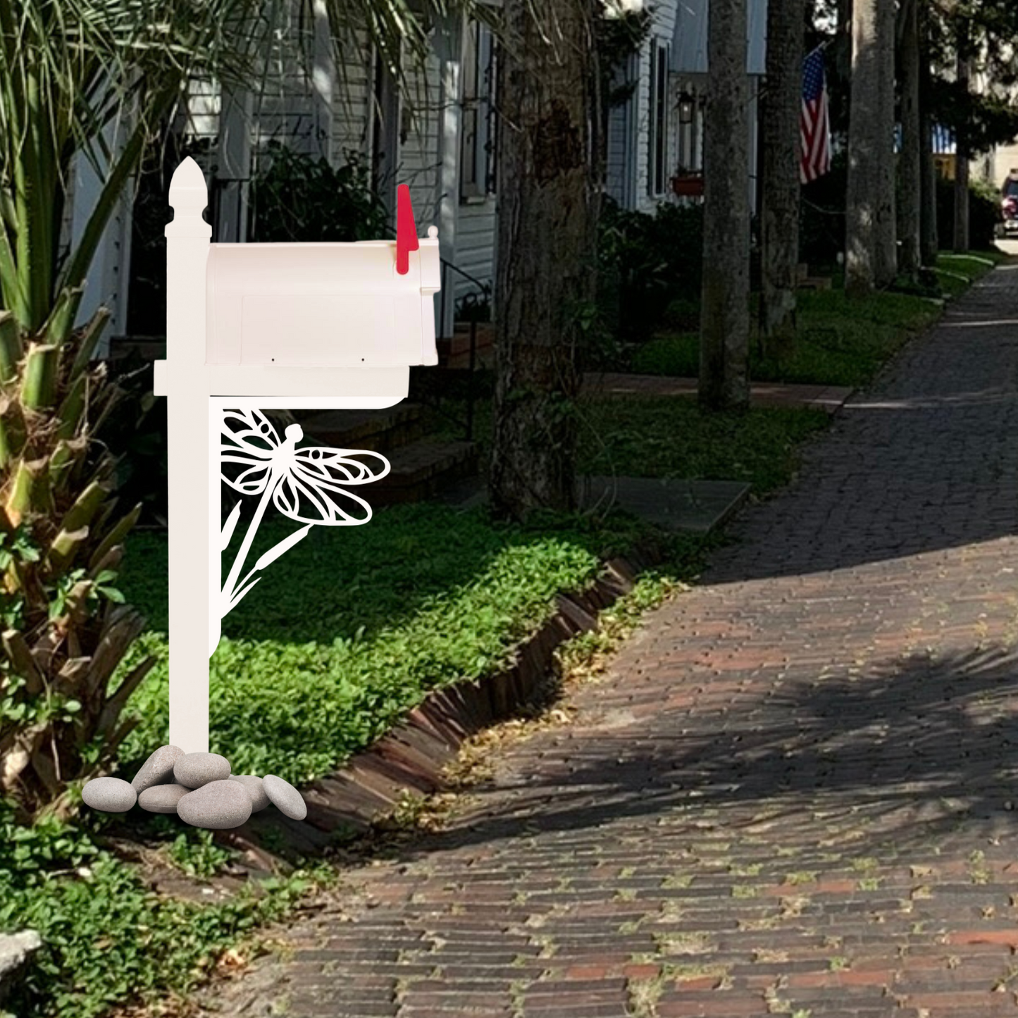 Mailbox Bracket - Dragonfly - Medium 12" x 16"