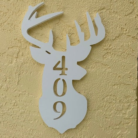 House Number Plaque - Deer