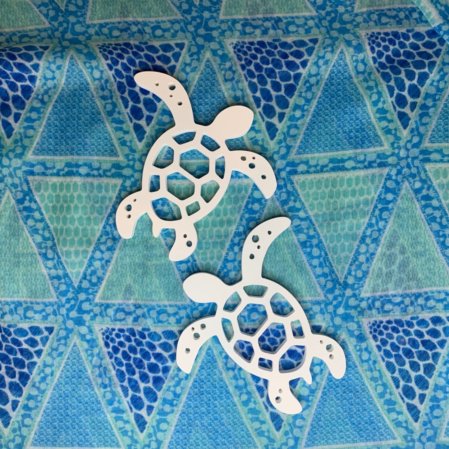 Shutter Embellishments - Turtle 2021 Wall Art Small approx 8" x 7", Custom, Outdoor Decor, Tropical, Ships Free to Mainland USA