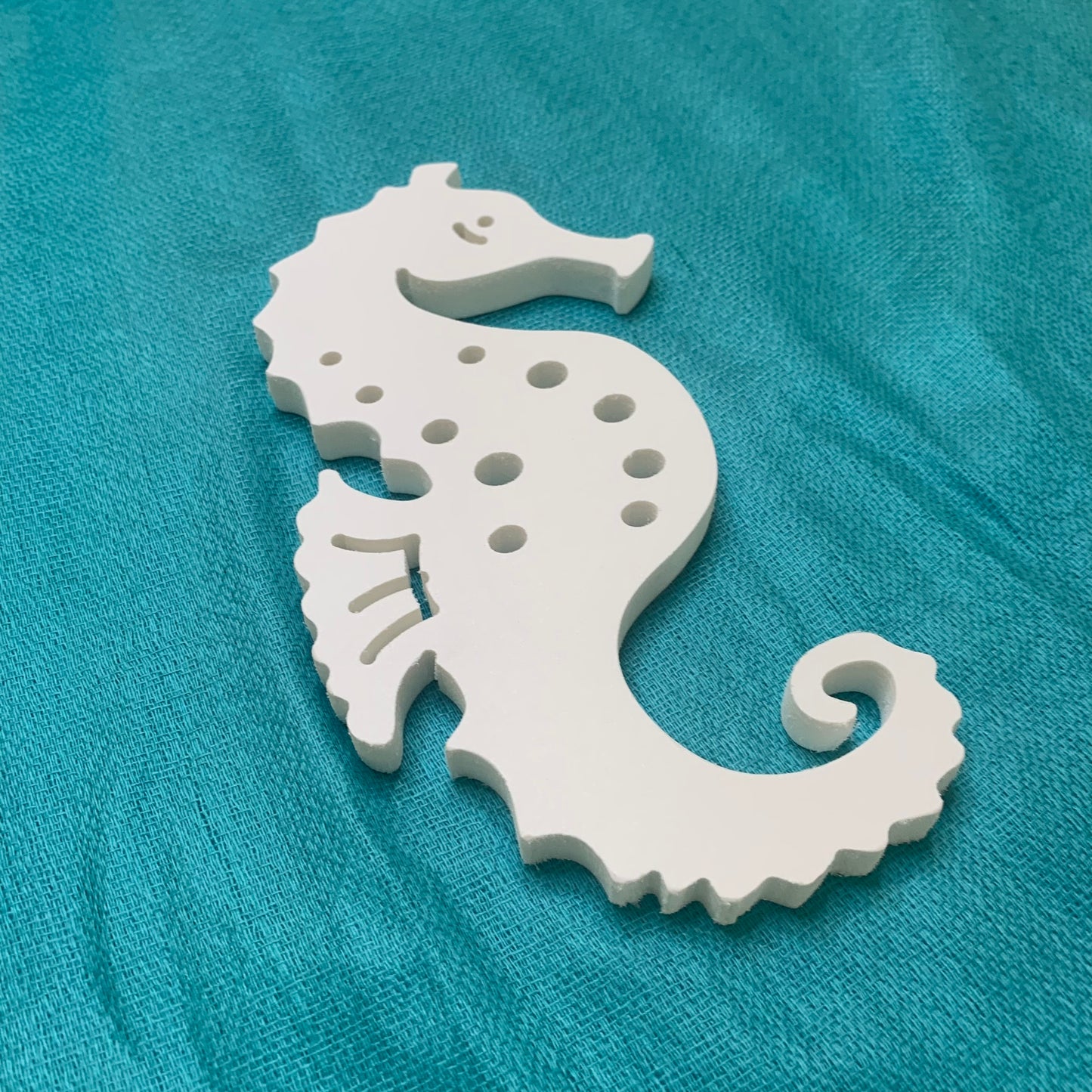 Shutter Embellishments - Seahorse Wall Art Small approx 8X5, Custom, Outdoor Decor, Coastal, Tropical, Ships Free to Mainland USA