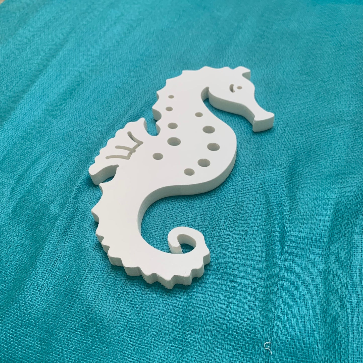 Shutter Embellishments - Seahorse Wall Art Small approx 8X5, Custom, Outdoor Decor, Coastal, Tropical, Ships Free to Mainland USA