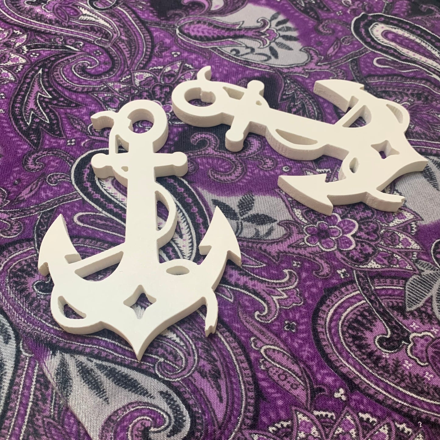 Shutter Embellishments - Anchor with Rope Wall Art Small approx 8" x 5", Custom, Outdoor Decor, Coastal, Tropical, Ships Free to Mainland USA
