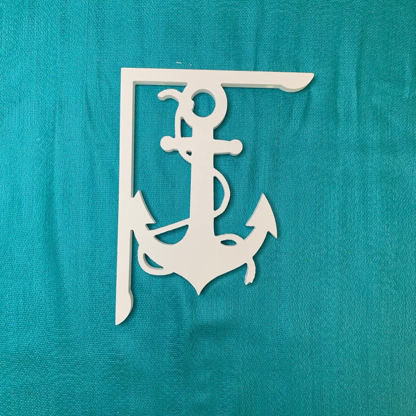 Mailbox Bracket - Anchor with Rope - Small 7" x 9"