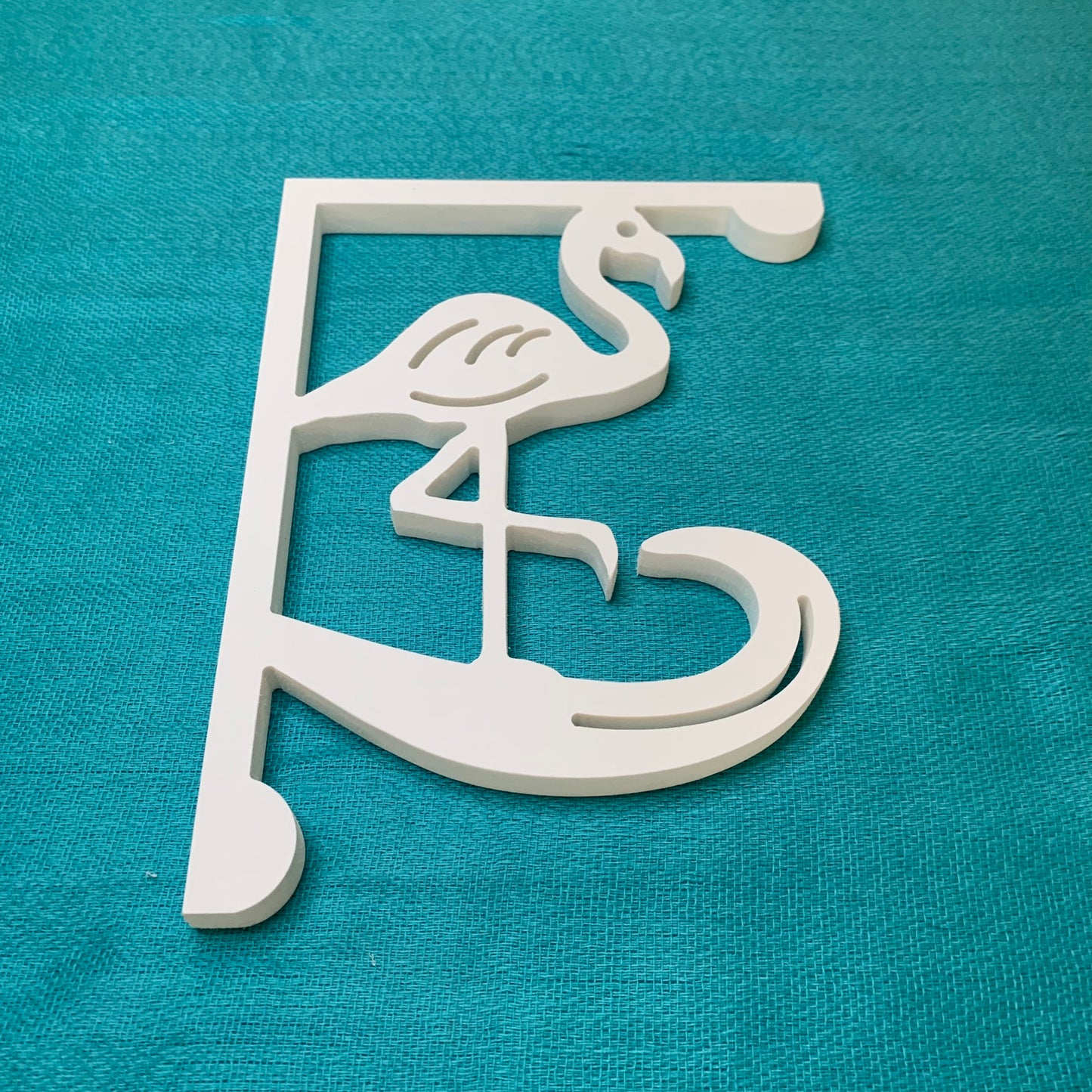 Mailbox Bracket - Flamingo - Small 7" x 9"