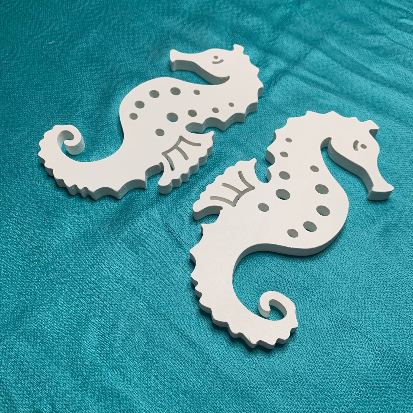 Shutter Embellishments - Seahorse Wall Art Small approx 8X5, Custom, Outdoor Decor, Coastal, Tropical, Ships Free to Mainland USA