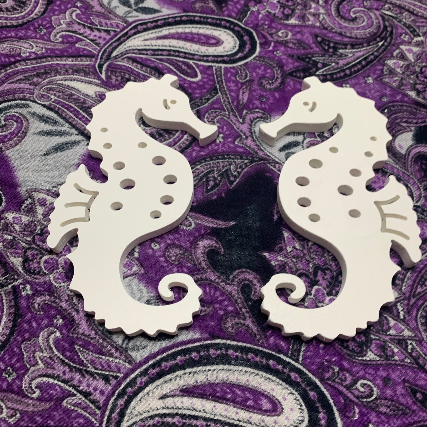 Shutter Embellishments - Seahorse Wall Art Small approx 8X5, Custom, Outdoor Decor, Coastal, Tropical, Ships Free to Mainland USA