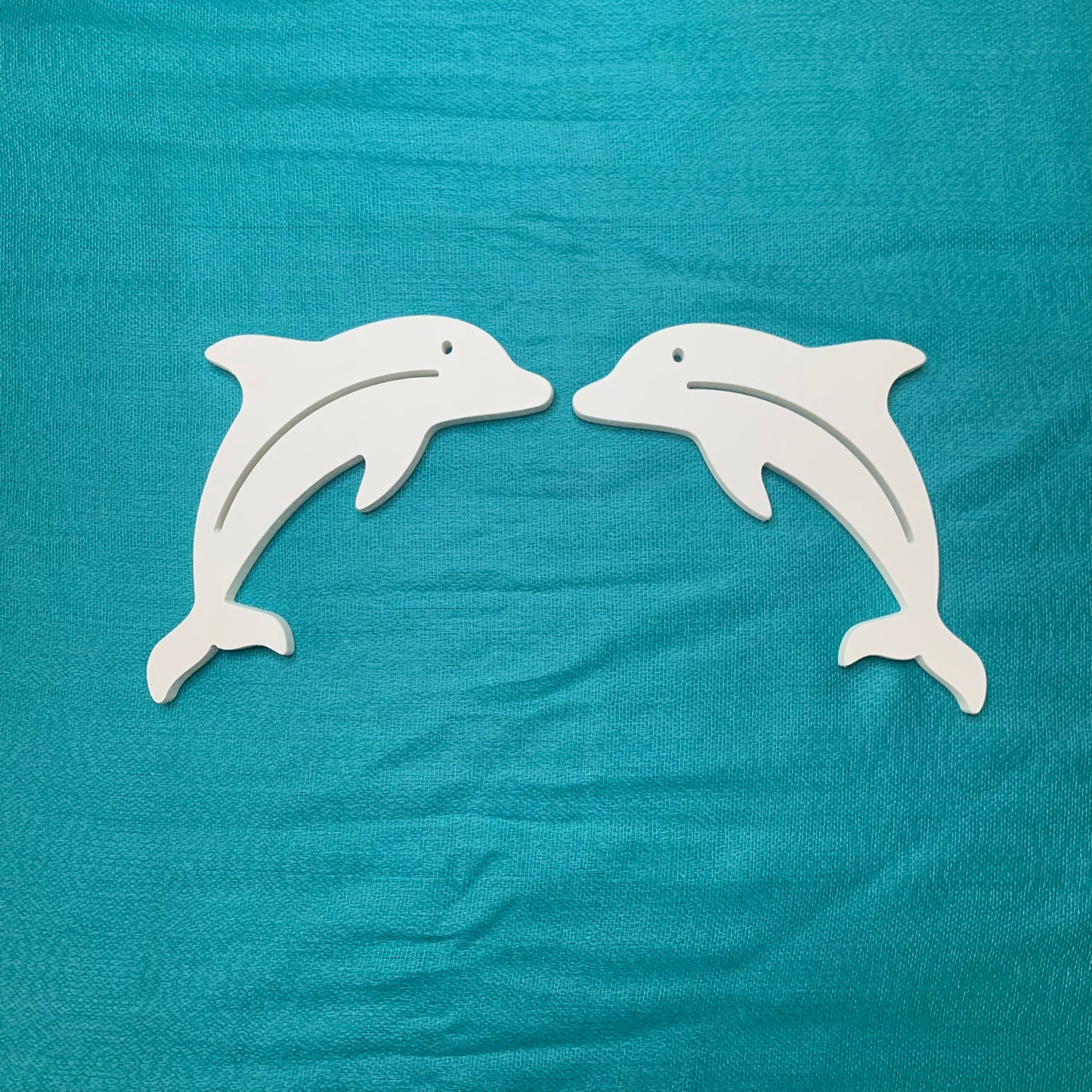 Shutter Embellishments - Dolphin Wall Art Small approx 8X5, Custom, Outdoor Decor, Coastal, Tropical, Ships Free to Mainland USA
