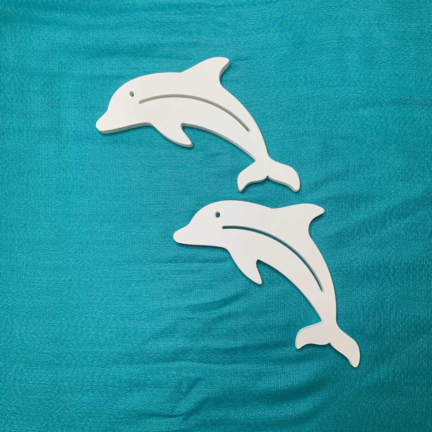 Shutter Embellishments - Dolphin Wall Art Small approx 8X5, Custom, Outdoor Decor, Coastal, Tropical, Ships Free to Mainland USA