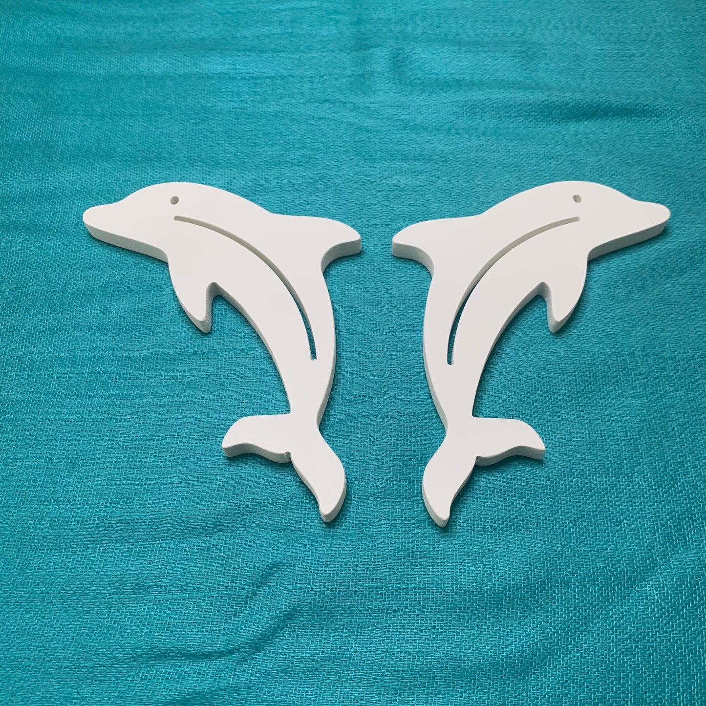 Shutter Embellishments - Dolphin Wall Art Small approx 8X5, Custom, Outdoor Decor, Coastal, Tropical, Ships Free to Mainland USA