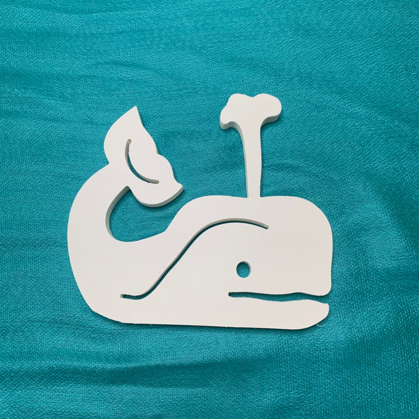 Shutter Embellishments - Whale Wall Art Small approx 7" x 6.25", Custom, Outdoor Decor, Tropical, Ships Free to Mainland USA