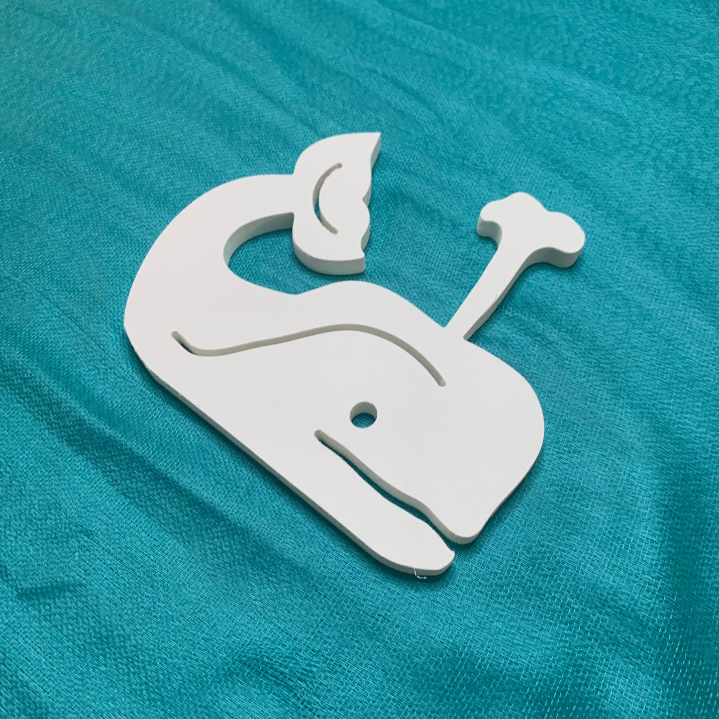 Shutter Embellishments - Whale Wall Art Small approx 7" x 6.25", Custom, Outdoor Decor, Tropical, Ships Free to Mainland USA