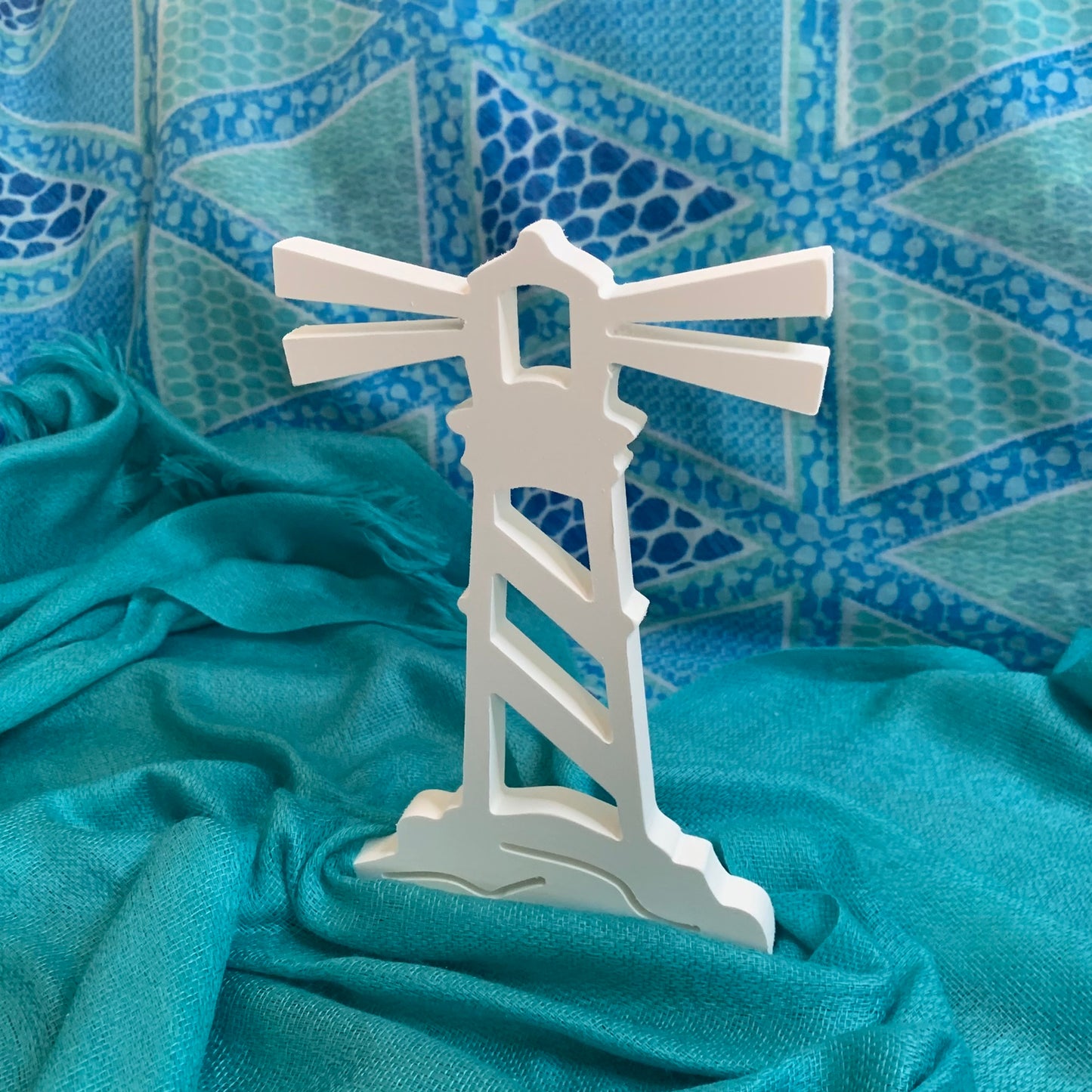 Shutter Embellishments - Lighthouse Wall Art Small approx 8" x 5", Custom, Outdoor Decor, Coastal, Tropical, Ships Free to Mainland USA