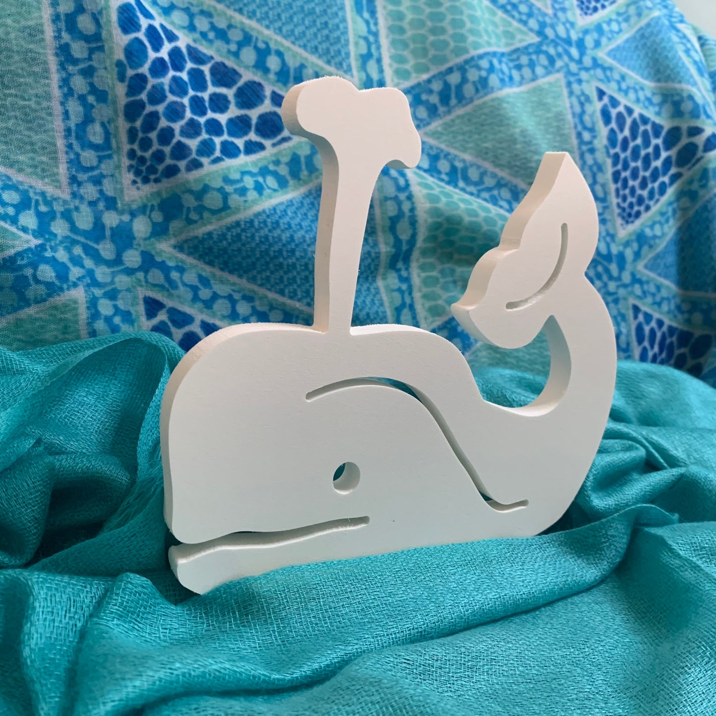 Shutter Embellishments - Whale Wall Art Small approx 7" x 6.25", Custom, Outdoor Decor, Tropical, Ships Free to Mainland USA