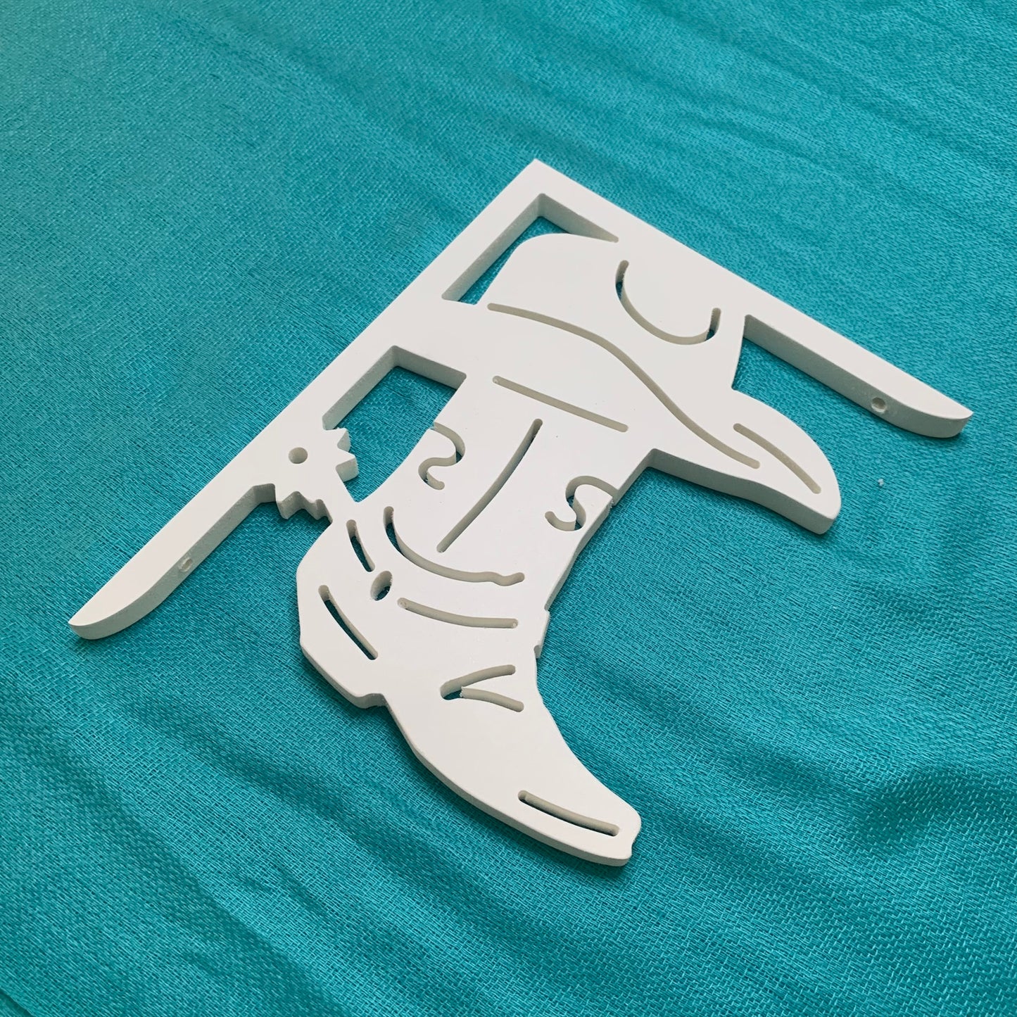 Mailbox Bracket - Cowboy Boot - Small 7" x 9"