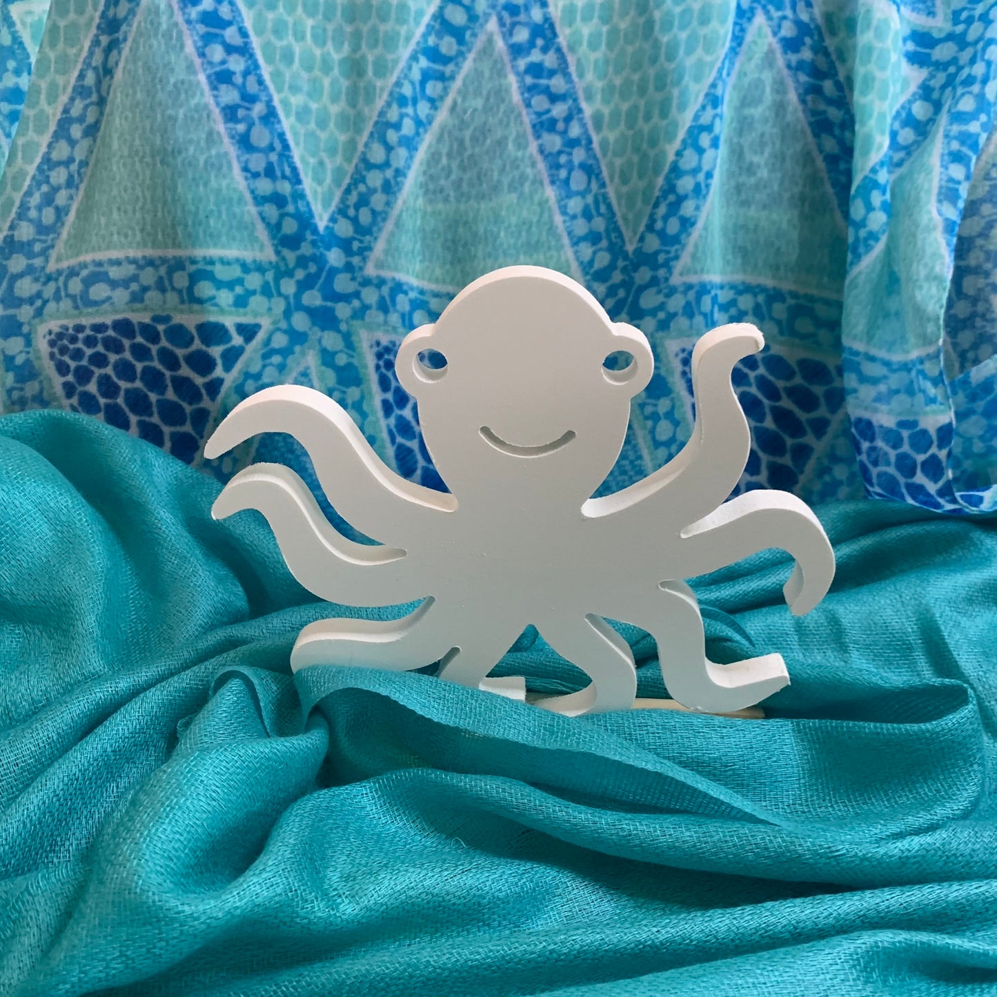 Shutter Embellishments - Octopus Wall Art Small approx 7.5" x 6", Custom, Outdoor Decor, Coastal, Tropical, Ships Free to Mainland USA