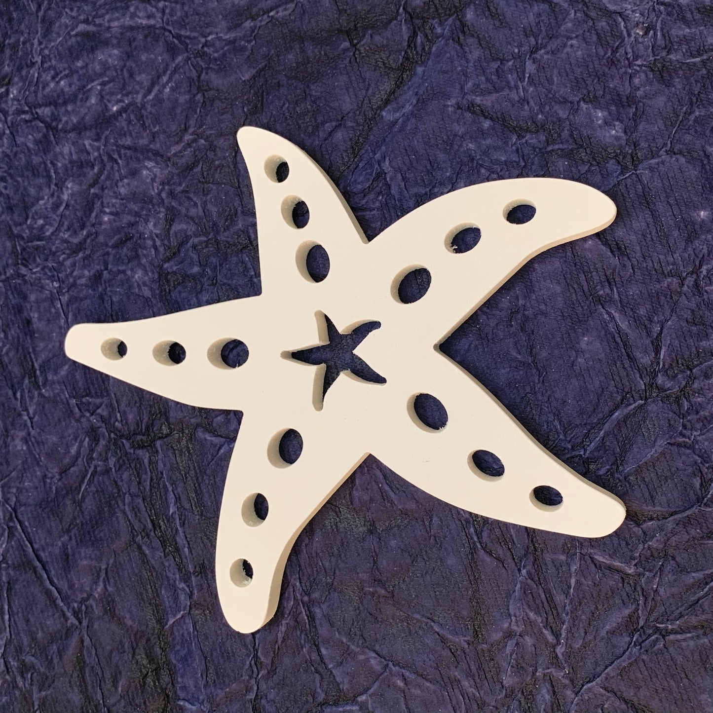 Shutter Embellishments - Starfish Wall Art Small approx 7" x 7", Custom, Outdoor Decor, Coastal, Tropical, Ships Free to Mainland USA