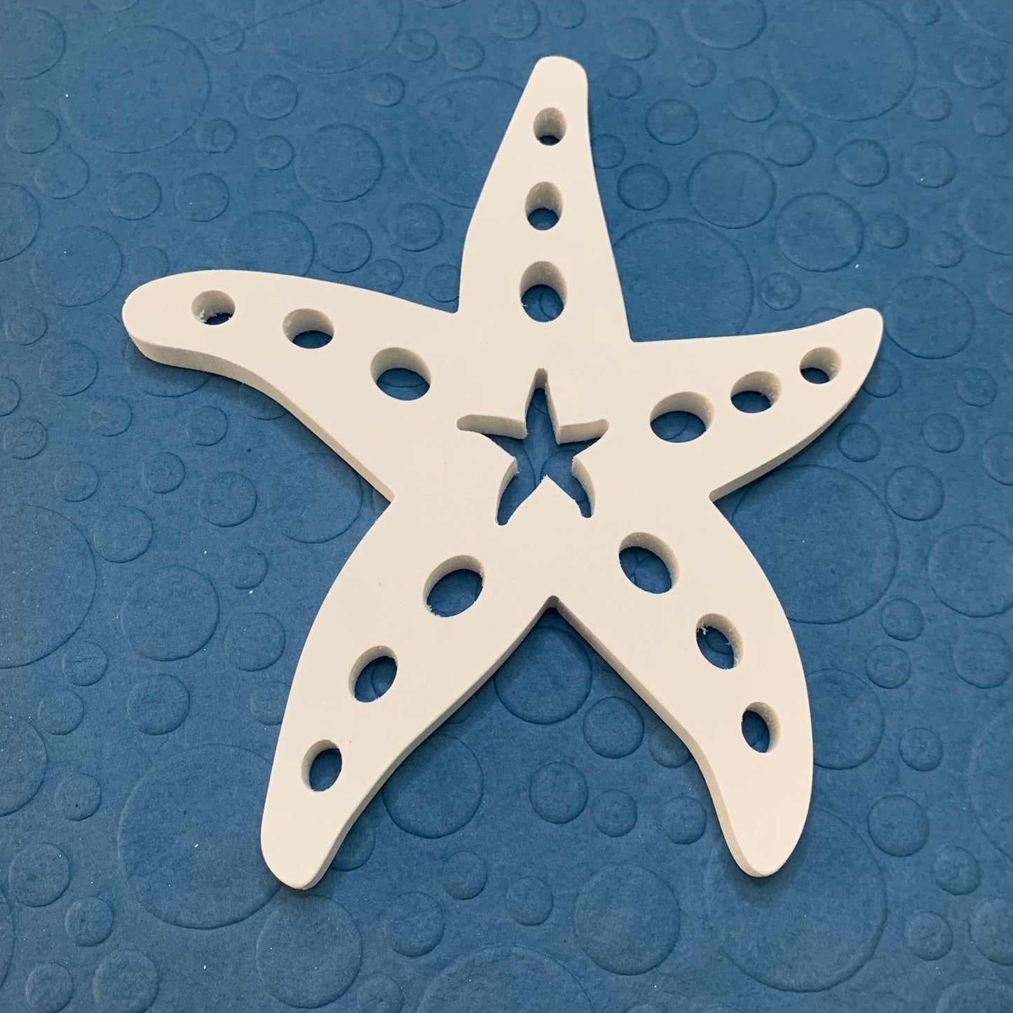 Shutter Embellishments - Starfish Wall Art Small approx 7" x 7", Custom, Outdoor Decor, Coastal, Tropical, Ships Free to Mainland USA