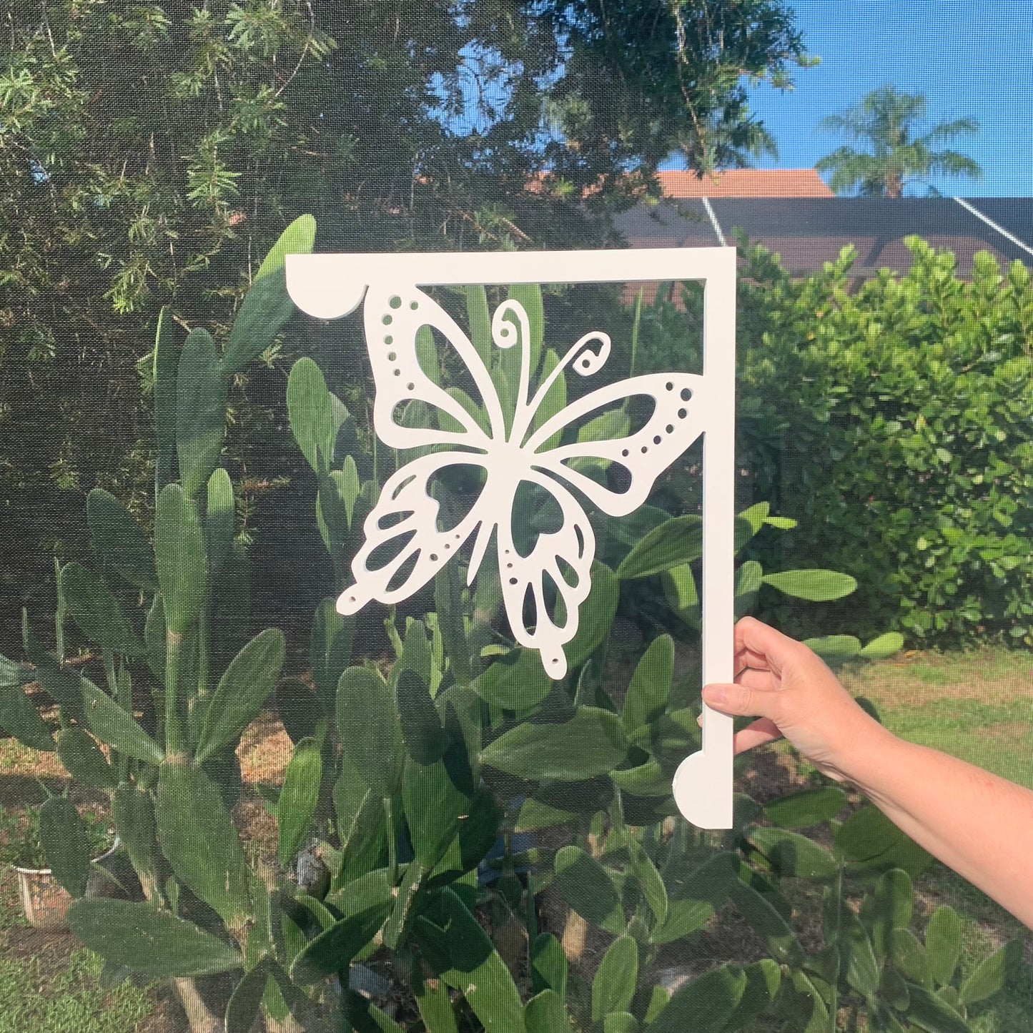 Mailbox Bracket - Butterfly - Large 16" x 21"