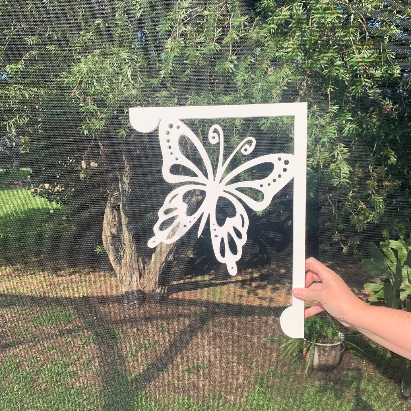 Mailbox Bracket - Butterfly - Large 16" x 21"