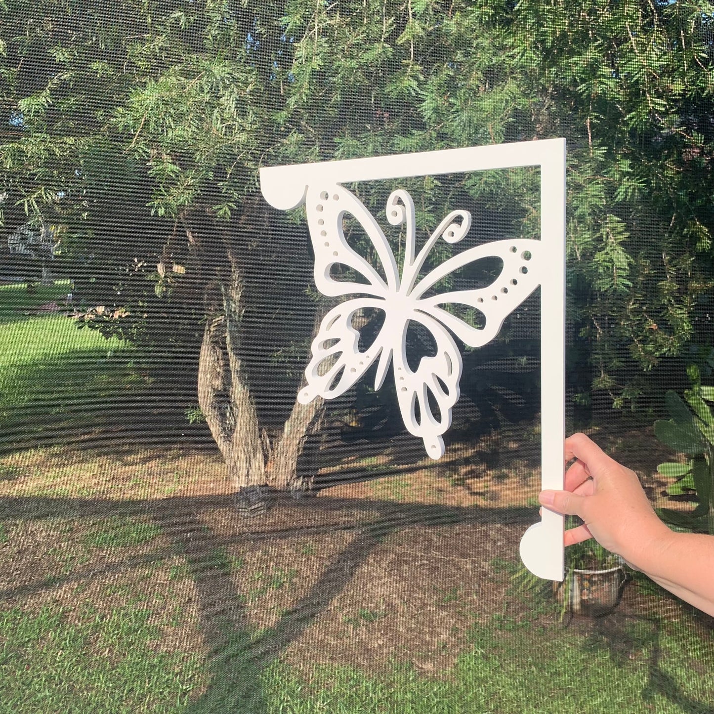 Mailbox Bracket - Butterfly - Large 16" x 21"