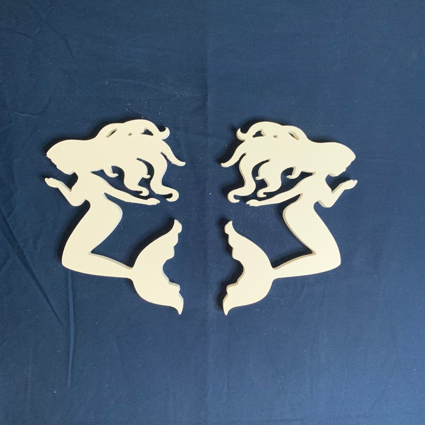 Shutter Embellishments - Mermaid Wall Art Small approx 8" x 5", Custom, Outdoor Decor, Coastal, Tropical, Ships Free to Mainland USA