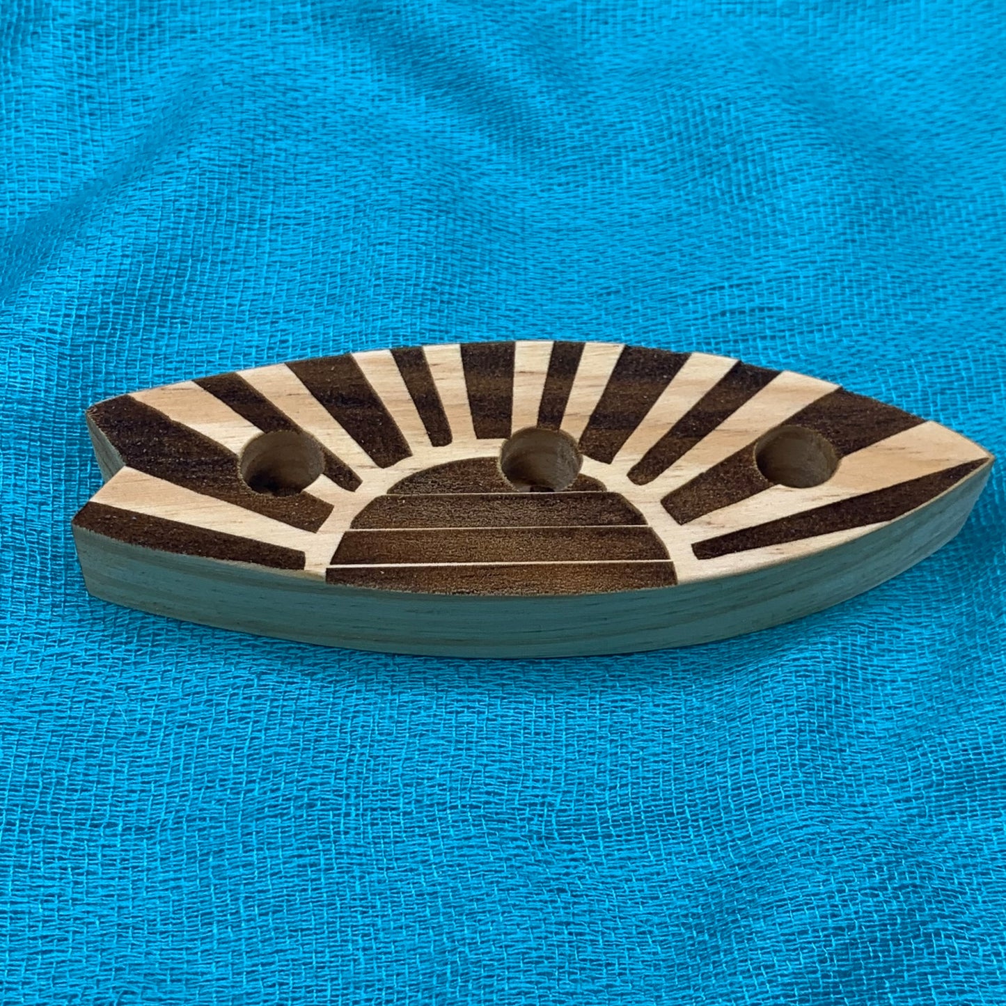 Vape Pen Holder - Surf Board - Sunrise/Sunset - Engraved - Solid Wood, Holds 510 Thread Vape Pens &/or Cartridge (Copy) (Copy)