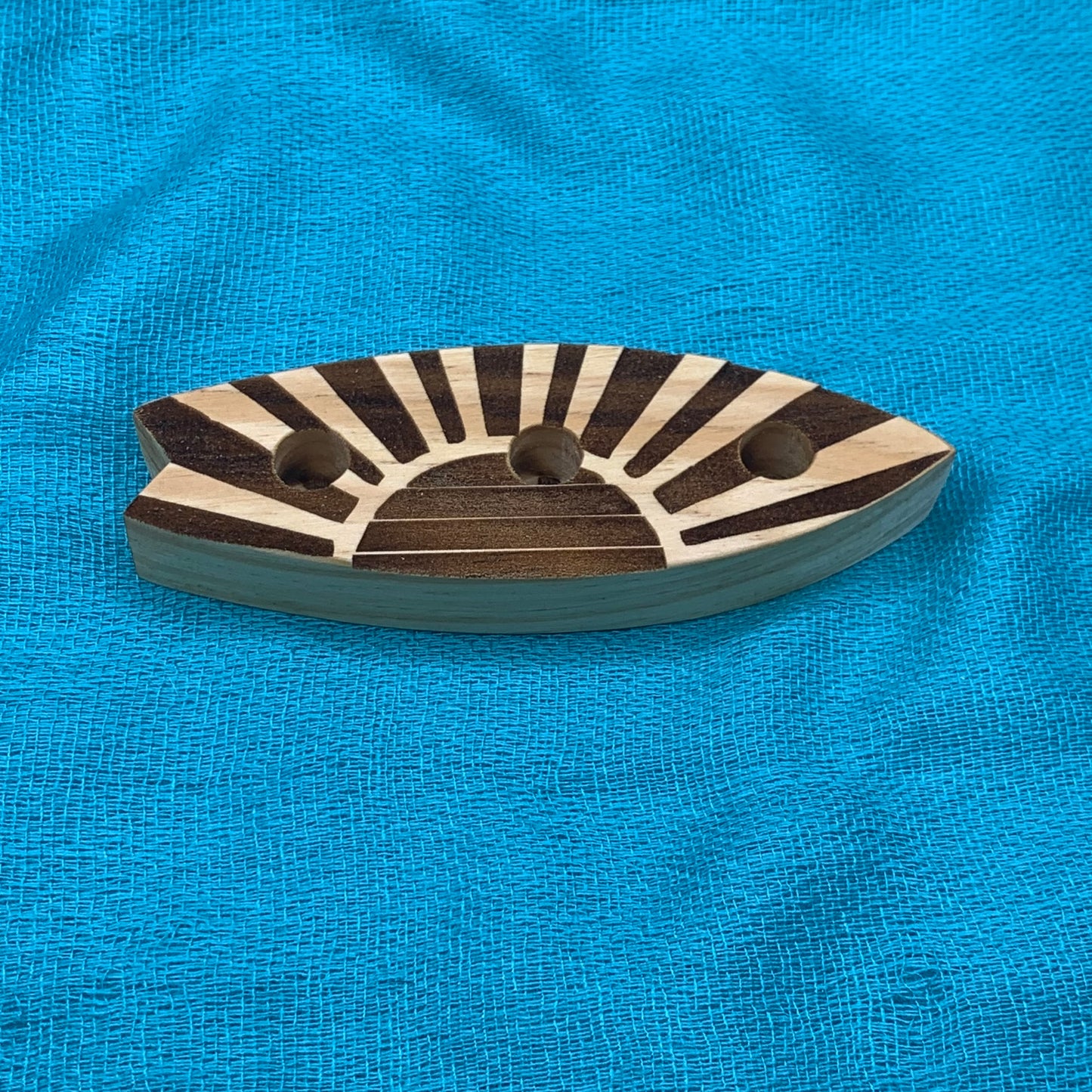 Vape Pen Holder - Surf Board - Sunrise/Sunset - Engraved - Solid Wood, Holds 510 Thread Vape Pens &/or Cartridge (Copy) (Copy)