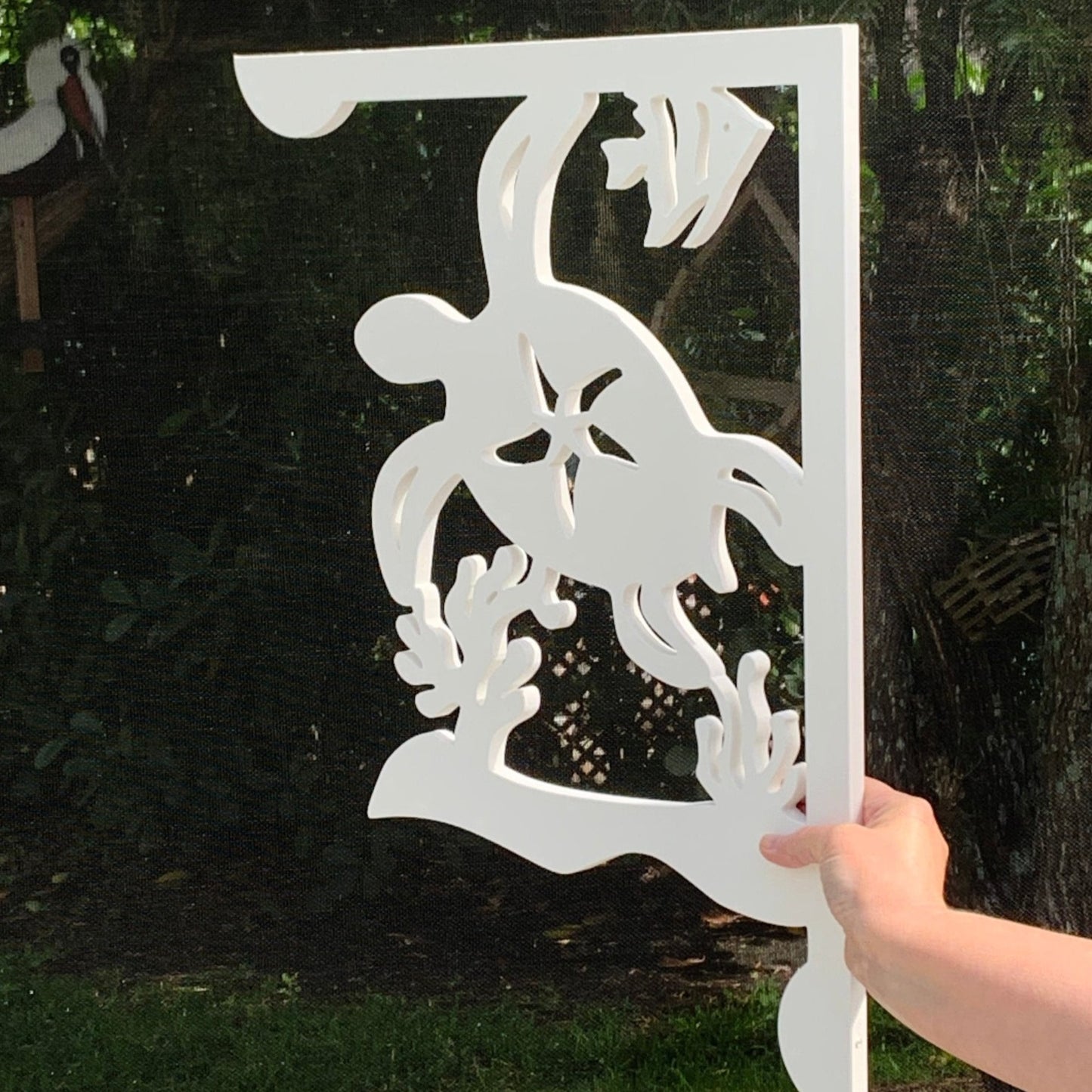 Mailbox Bracket - Trtle Reef - Large 16" x21"