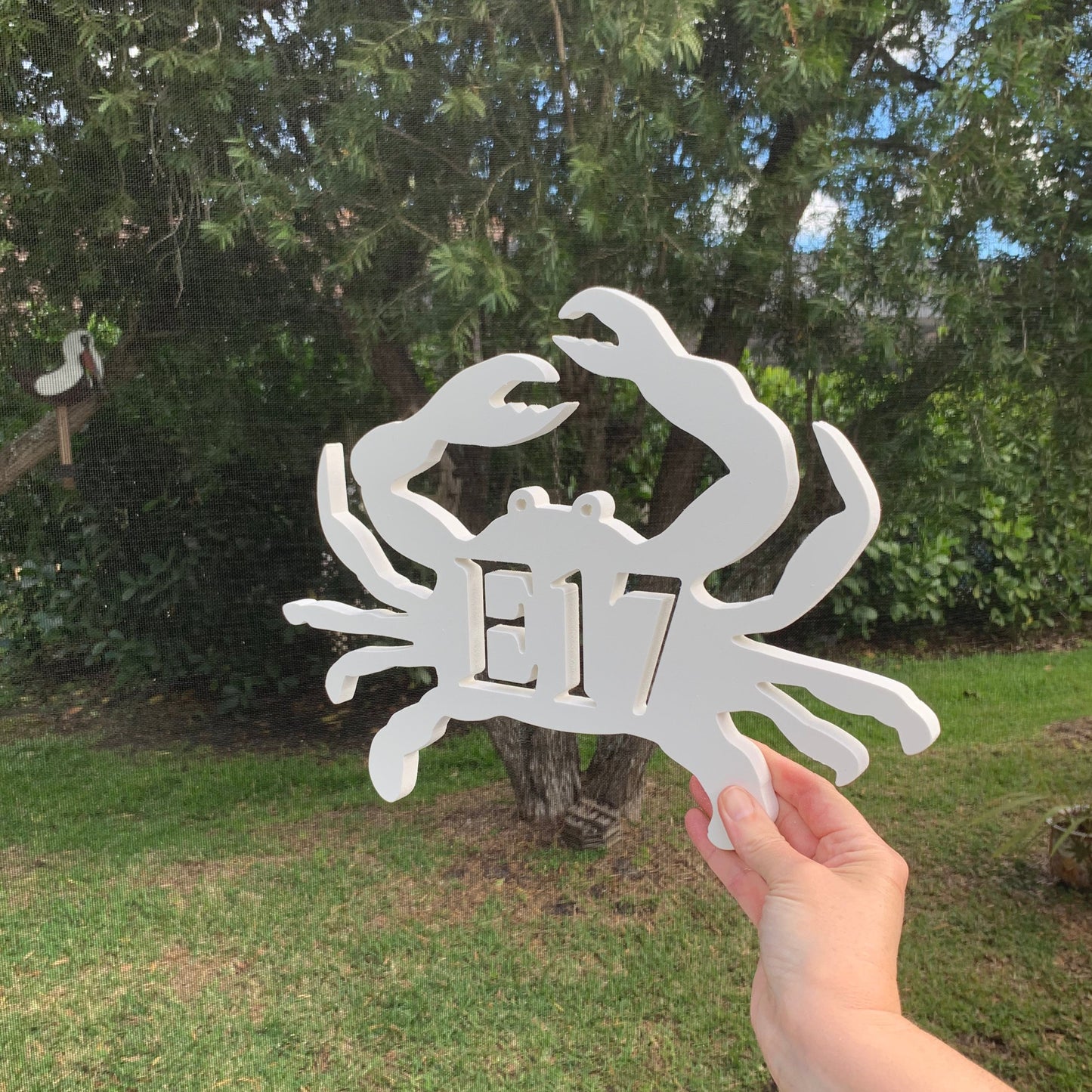 House Number Plaque - Crab