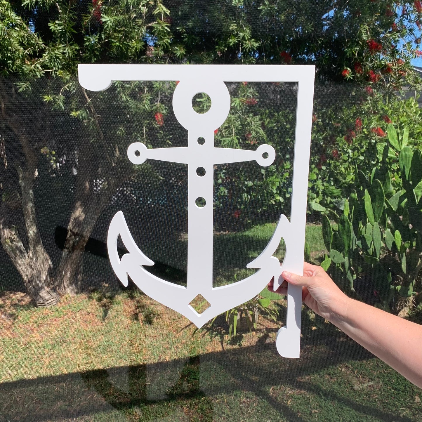Mailbox Bracket - Anchor - Large 16" x 21"