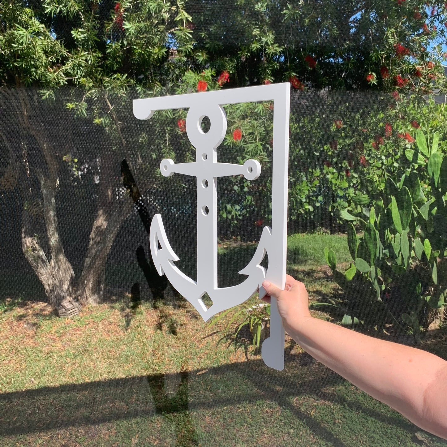 Mailbox Bracket - Anchor - Large 16" x 21"