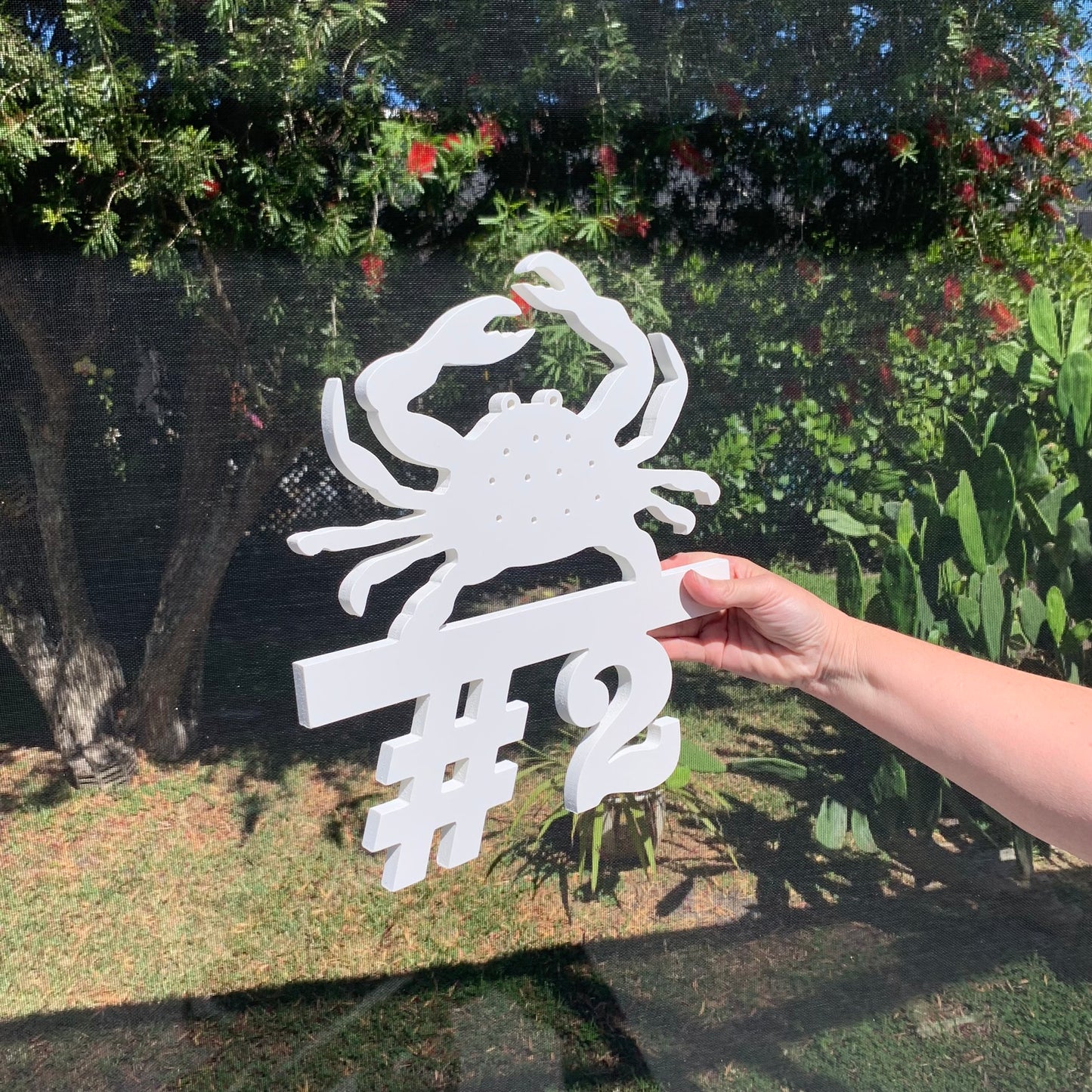 House Number Sign, Crab