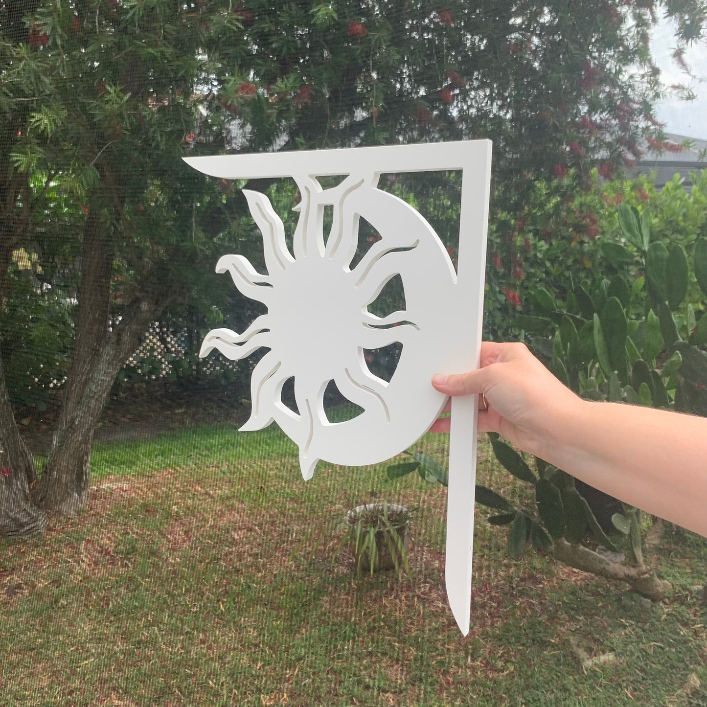 Mailbox Bracket - Sun & Moon - Medium 12" x 16"