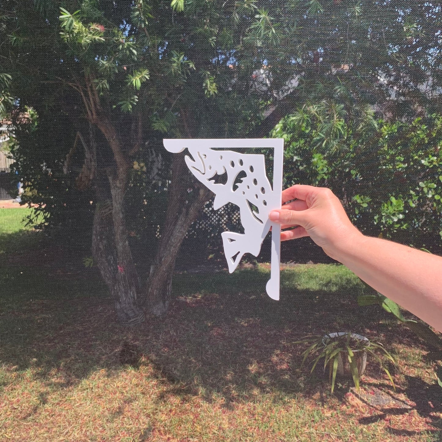Mailbox Bracket - Seagull - Small 7" x 9"
