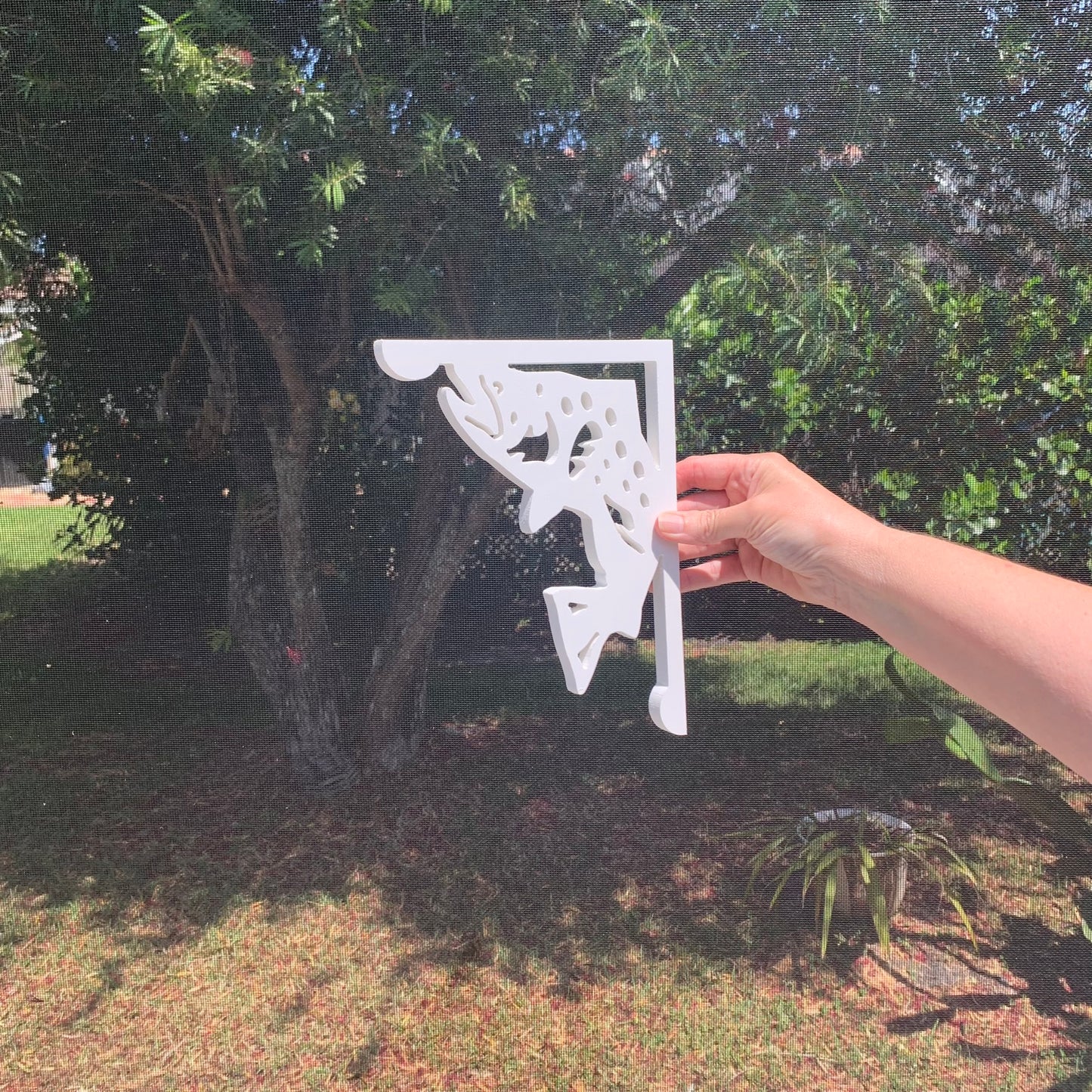 Mailbox Bracket - Seagull - Small 7" x 9"