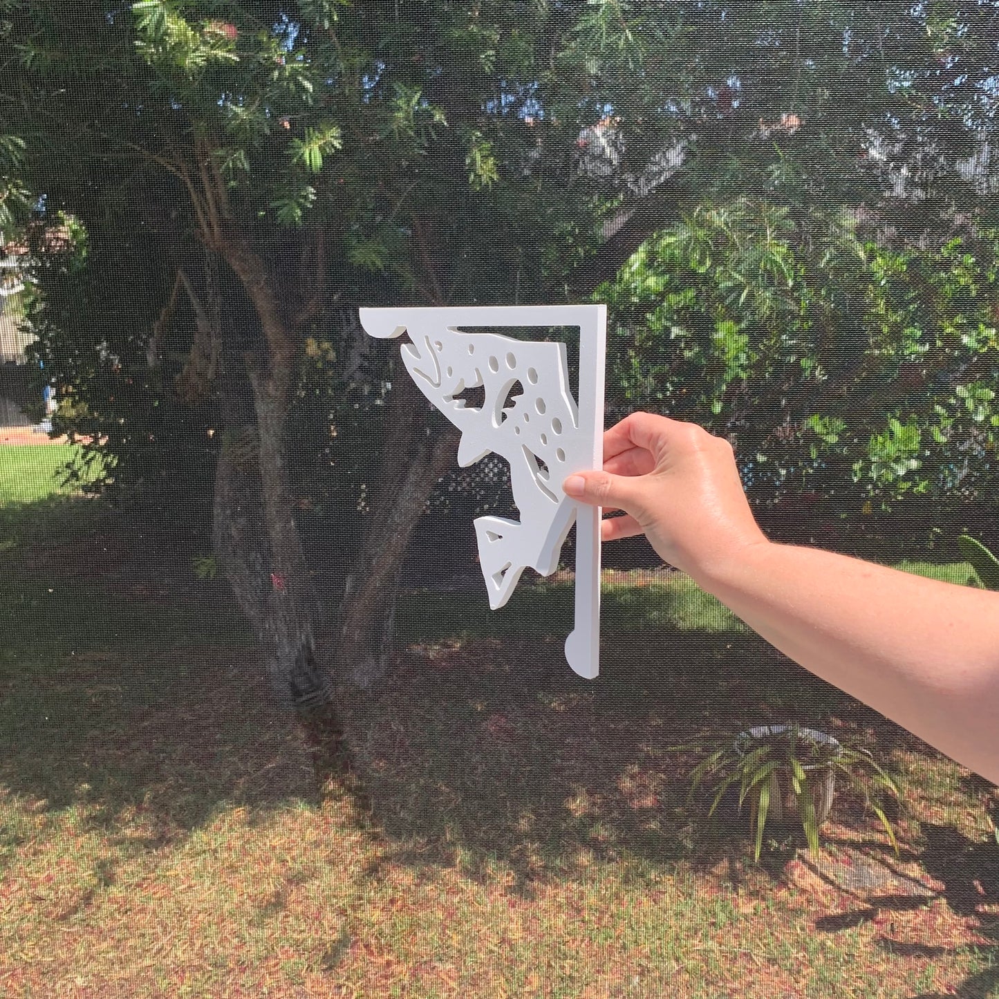 Mailbox Bracket - Seagull - Small 7" x 9"