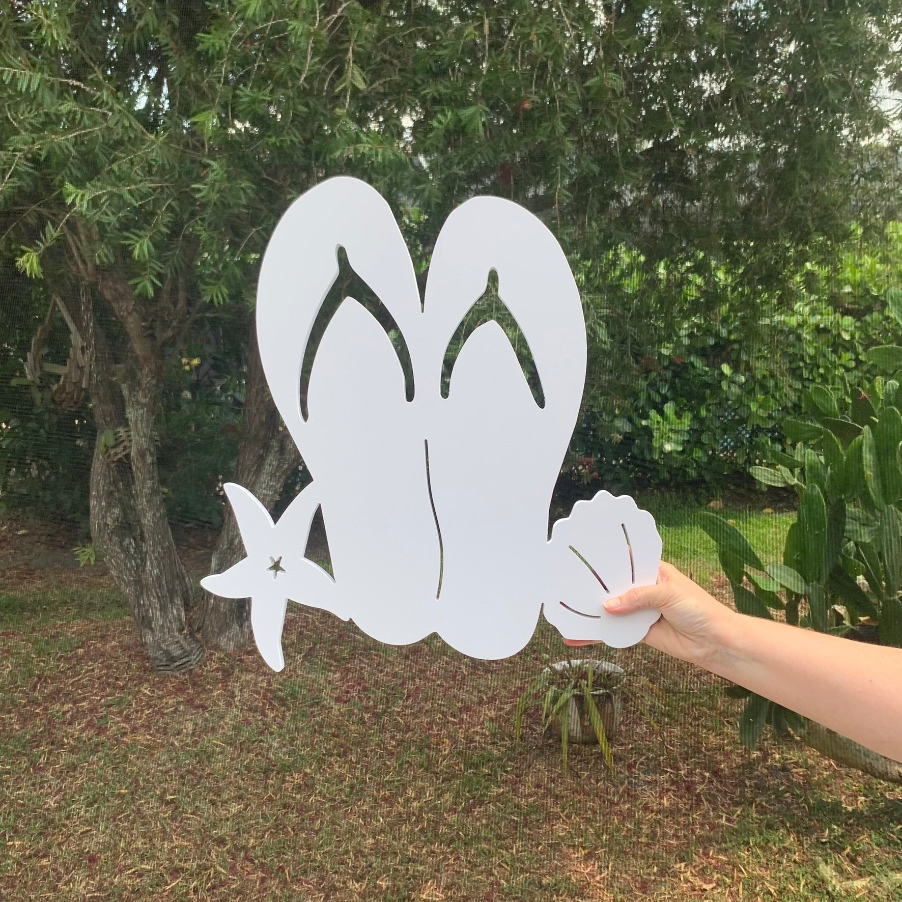 Large Metal Flip Flop Wall Art Flip Flop Signs