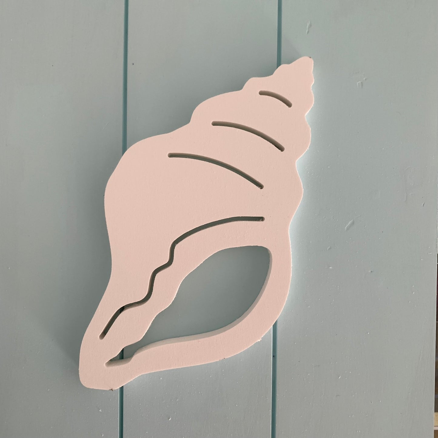 Shutter Embellishments - Conch Wall Art Small approx 7.5" x 7.5", Custom, Outdoor Decor, Coastal, Tropical, Ships Free to Mainland USA