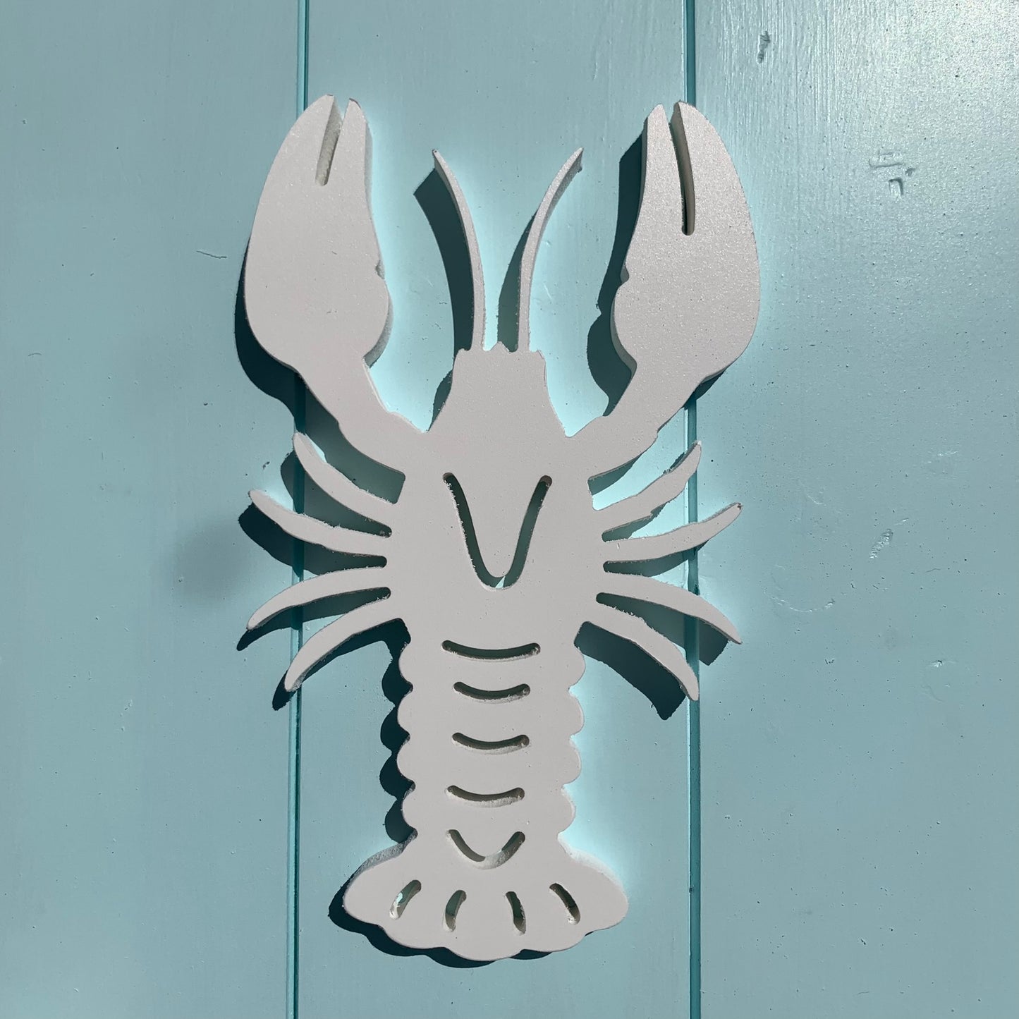 Shutter Embellishments - Lobster Wall Art Small approx 8" x 5", Custom, Outdoor Decor, Coastal, Tropical, Ships Free to Mainland USA