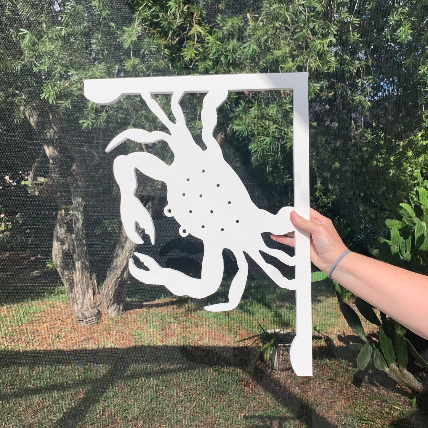 Mailbox Bracket - Crab - Large 16" x 21"