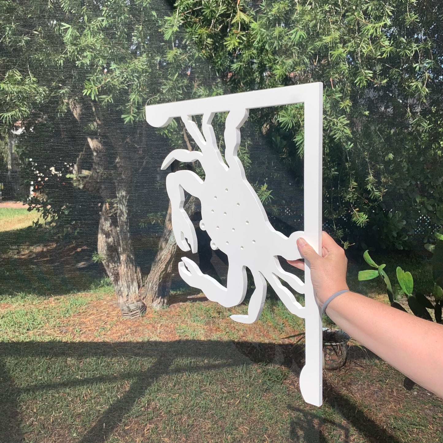 Mailbox Bracket - Crab - Large 16" x 21"