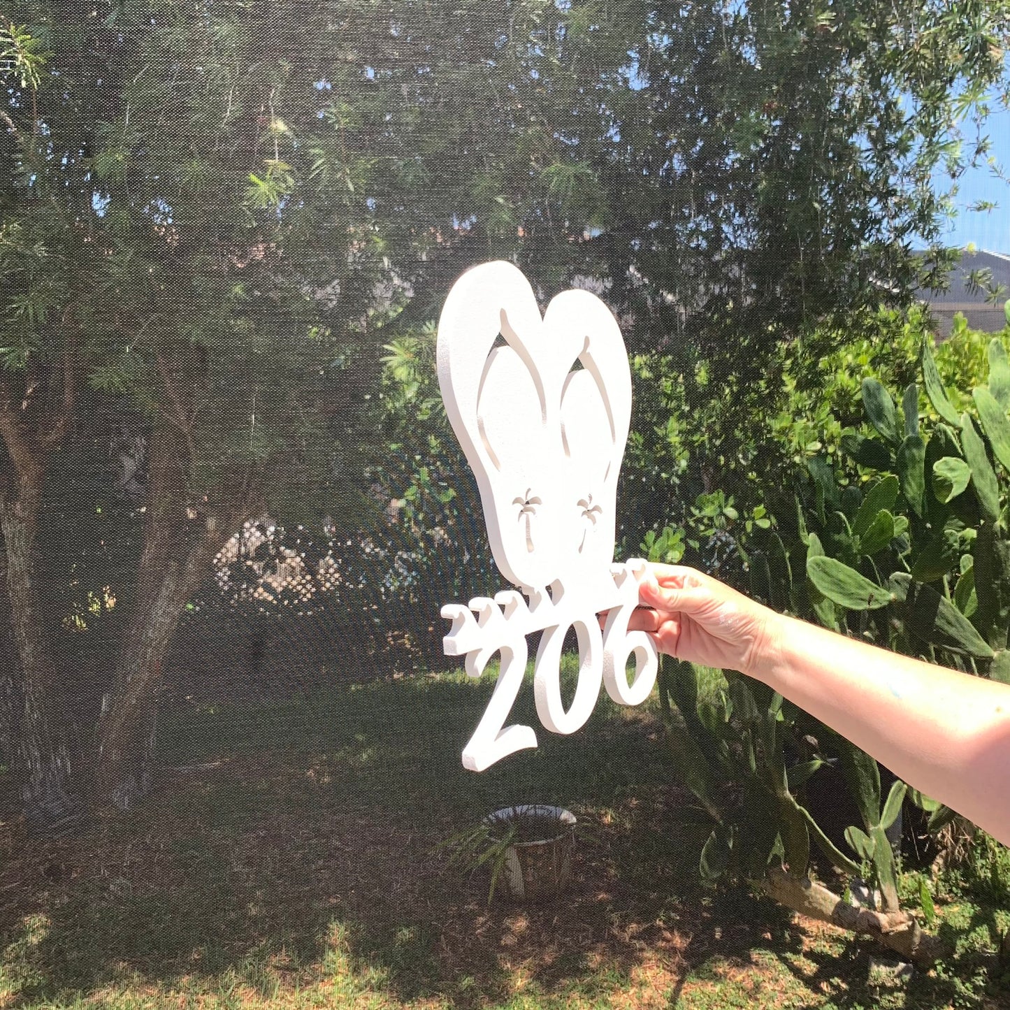 House Number Sign, Flip Flop