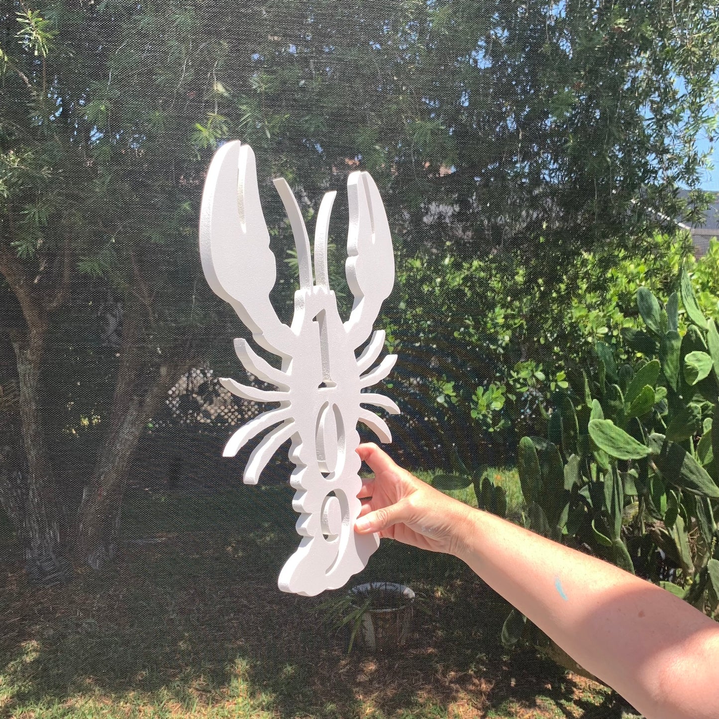 House Number Plaque - Lobster