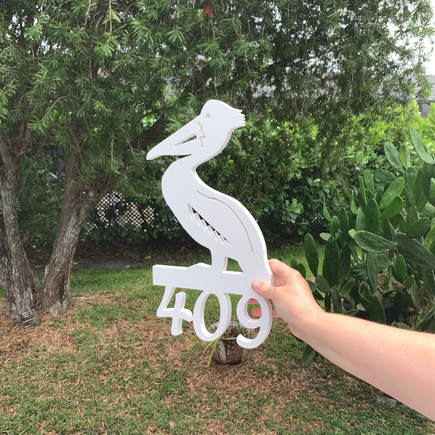 House Number Sign, Pelican