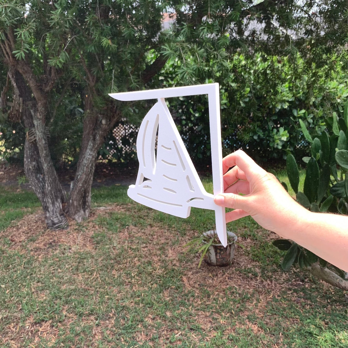 Mailbox Bracket - Catamaran - Small 7" x 9"