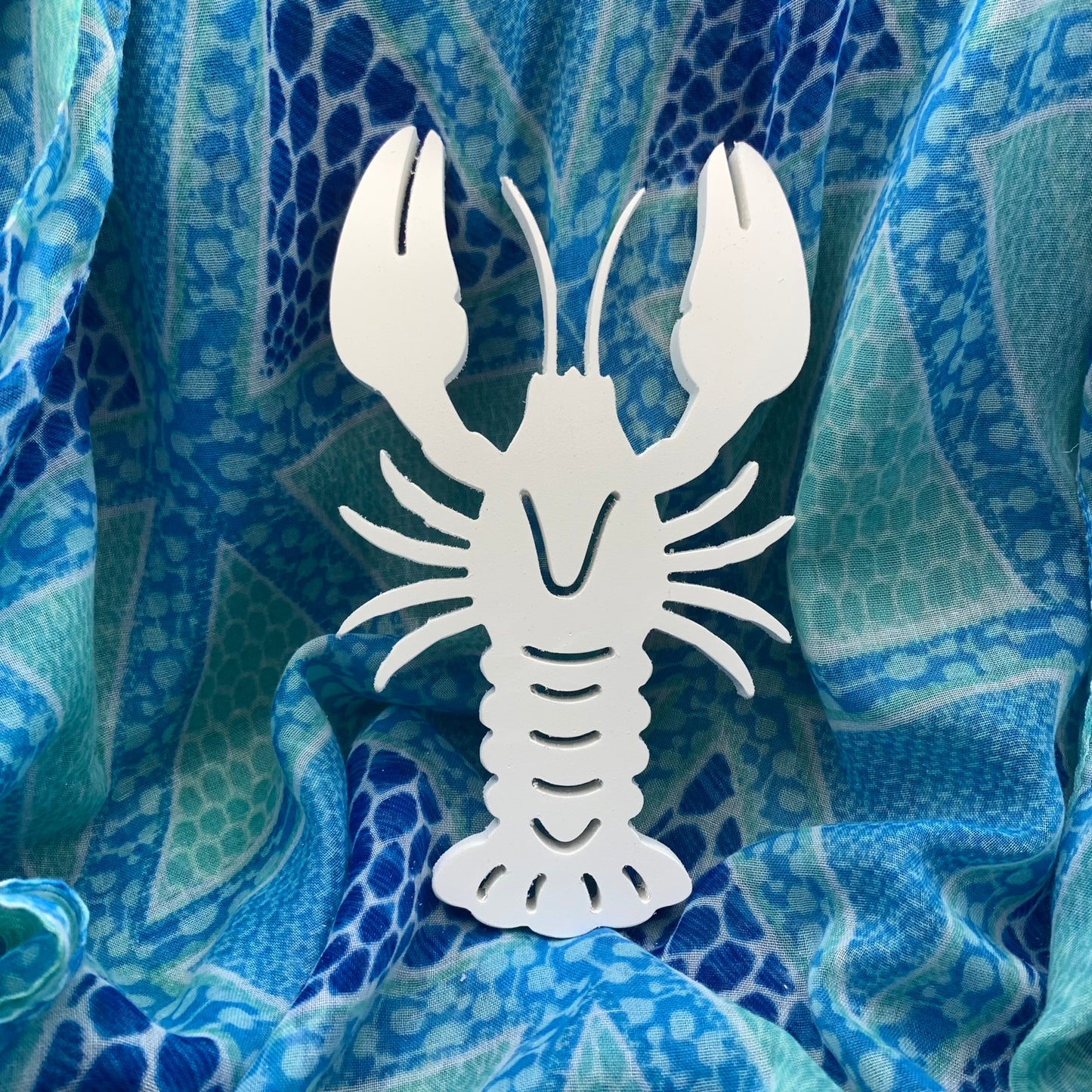 Shutter Embellishments - Lobster Wall Art Small approx 8" x 5", Custom, Outdoor Decor, Coastal, Tropical, Ships Free to Mainland USA