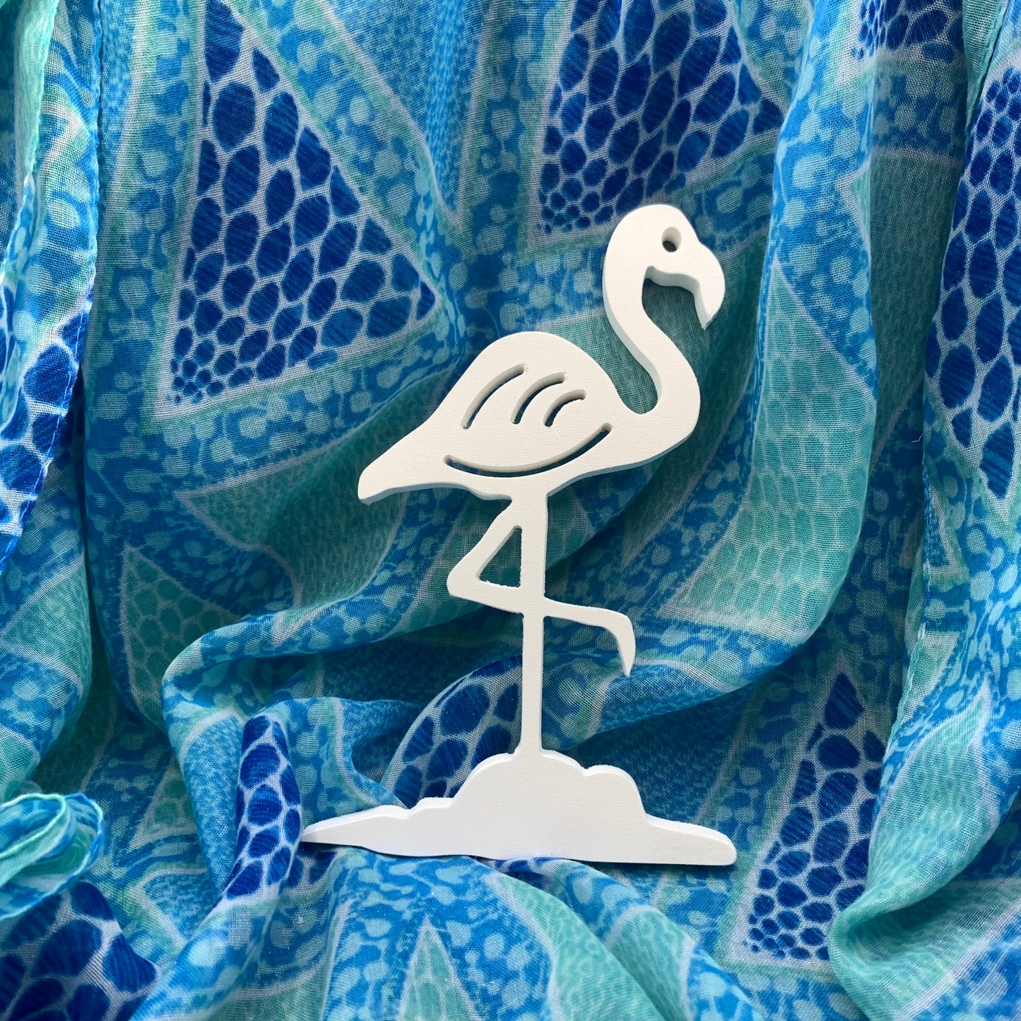 Shutter Embellishments - Flamingo Wall Art Small approx 8X5, Custom, Outdoor Decor, Coastal, Tropical, Ships Free to Mainland USA