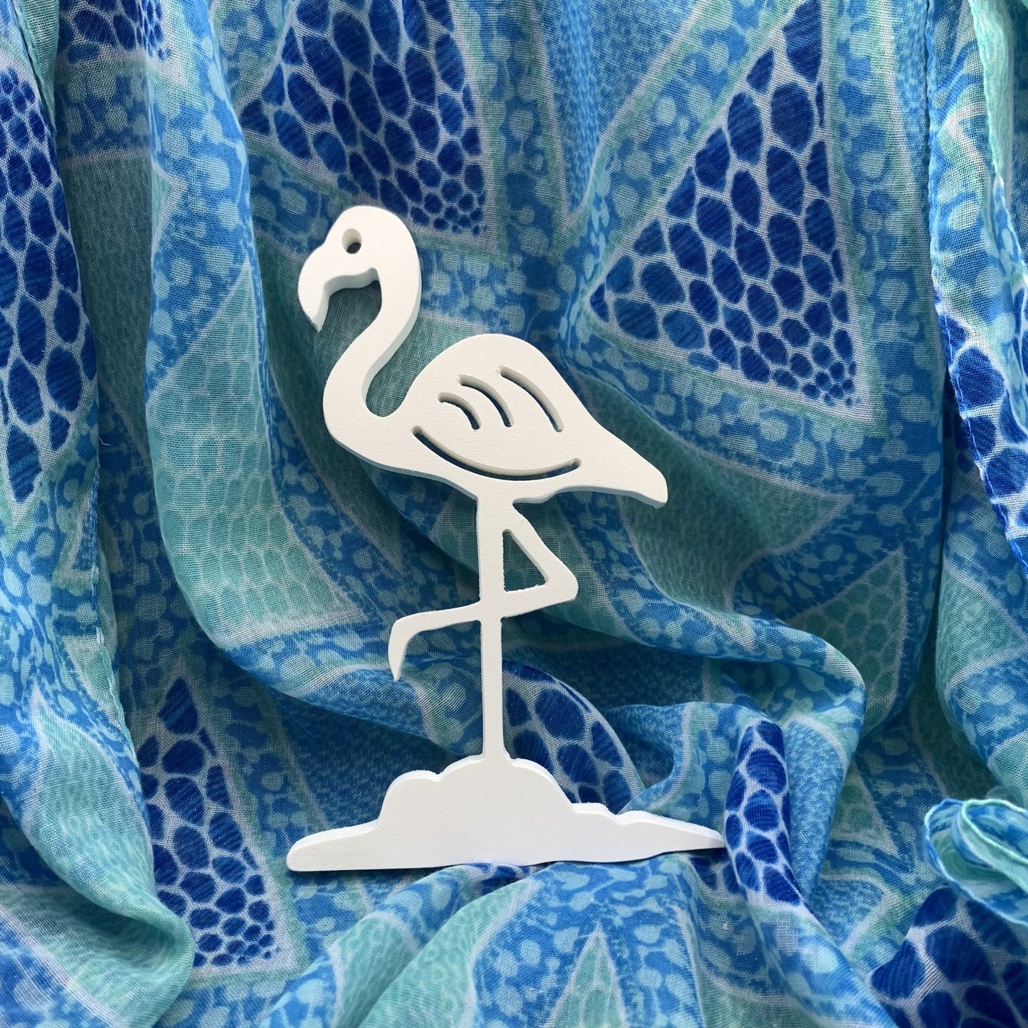 Shutter Embellishments - Flamingo Wall Art Small approx 8X5, Custom, Outdoor Decor, Coastal, Tropical, Ships Free to Mainland USA